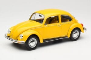 Volkswagen Beetle 1200 Amarelo Minichamps 1:18 150057106 Metal