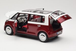 Volkswagen Bulli Minibus Concept Vermelho & Branco Norev 1:18 7E9099203BL9 Metal - imagem 5 de 8