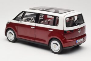 Volkswagen Bulli Minibus Concept Vermelho & Branco Norev 1:18 7E9099203BL9 Metal - imagem 7 de 8
