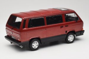 Volkswagen Bus T3 Multivan Magnum Mars Red Metallic KK-Scale 1:18 KKDC180991 Metal - imagem 2 de 6