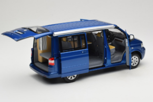 Volkswagen California T4 Ravenna Blue Metallic Norev 1:18 188607 Metal - imagem 2 de 8
