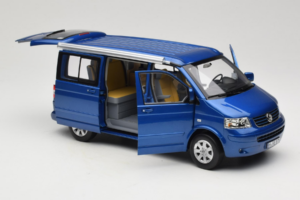 Volkswagen California T4 Ravenna Blue Metallic Norev 1:18 188607 Metal - imagem 5 de 8