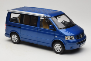 Volkswagen California T4 Ravenna Blue Metallic Norev 1:18 188607 Metal - imagem 6 de 8