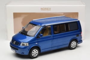 Volkswagen California T4 Ravenna Blue Metallic Norev 1:18 188607 Metal - imagem 8 de 8