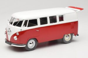 Volkswagen Combi T1 Vermelho & Branco Solido 1:18 8031 Metal - imagem 2 de 8