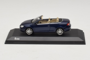 Volkswagen Eos Cabriolet Azul Minichamps 1:43 1F0099300D5Q Metal