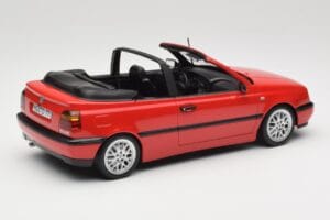 Volkswagen Golf Cabriolet Mk3 Vermelho Norev 1:18 188433 Metal - imagem 2 de 6