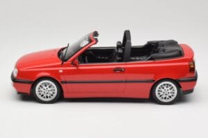 Volkswagen Golf Cabriolet Mk3 Vermelho Norev 1:18 188433 Metal - imagem 3 de 6