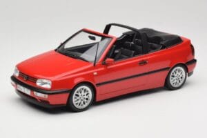 Volkswagen Golf Cabriolet Mk3 Vermelho Norev 1:18 188433 Metal