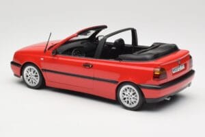 Volkswagen Golf Cabriolet Mk3 Vermelho Norev 1:18 188433 Metal - imagem 5 de 6
