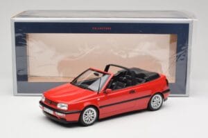 Volkswagen Golf Cabriolet Mk3 Vermelho Norev 1:18 188433 Metal - imagem 6 de 6