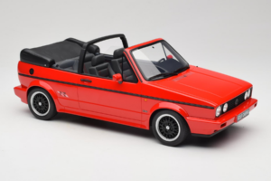 Volkswagen Golf Mk1 Cabriolet Sportline Vermelho Otto 1:12 G095 Resina - imagem 4 de 6