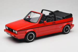 Volkswagen Golf Mk1 Cabriolet Sportline Vermelho Otto 1:12 G095 Resina