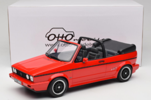 Volkswagen Golf Mk1 Cabriolet Sportline Vermelho Otto 1:12 G095 Resina - imagem 6 de 6