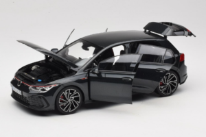 Volkswagen Golf GTI Mk8 Preto Metallic Norev 1:18 188591 Metal - imagem 2 de 8