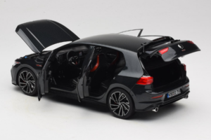 Volkswagen Golf GTI Mk8 Preto Metallic Norev 1:18 188591 Metal - imagem 5 de 8