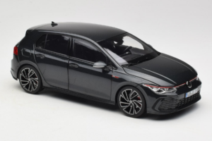 Volkswagen Golf GTI Mk8 Preto Metallic Norev 1:18 188591 Metal - imagem 6 de 8