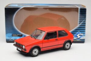 Volkswagen Golf GTI Mk1 Vermelho Solido 1:18 8166 Metal - imagem 8 de 8