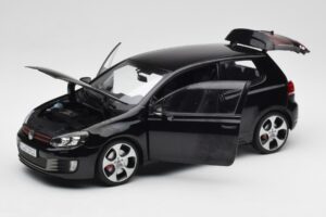 Volkswagen Golf GTI Mk6 Preto Norev 1:18 188502 Metal - imagem 2 de 8