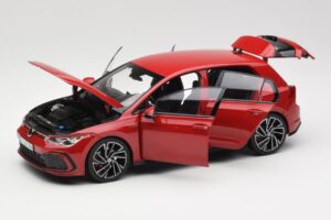 Volkswagen Golf GTI Mk8 Tornado Red Norev 1:18 188595 Metal - imagem 2 de 8