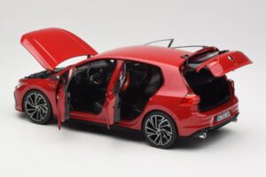 Volkswagen Golf GTI Mk8 Tornado Red Norev 1:18 188595 Metal - imagem 5 de 8