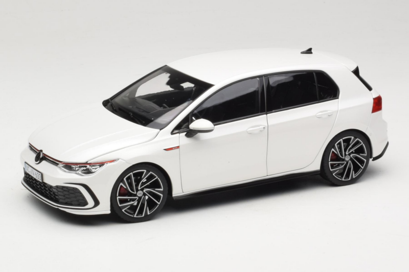 Volkswagen Golf GTI Mk8 White Metallic Norev 1:18 188593 Metal