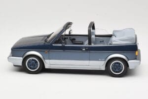 Volkswagen Golf Mk1 Cabriolet Bel Air Blue Metallic Norev 1:18 188404 Metal - imagem 3 de 6
