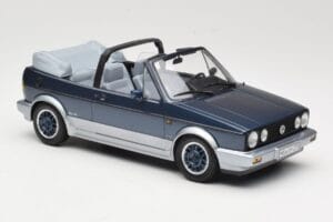 Volkswagen Golf Mk1 Cabriolet Bel Air Blue Metallic Norev 1:18 188404 Metal - imagem 4 de 6
