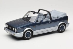 Volkswagen Golf Mk1 Cabriolet Bel Air Blue Metallic Norev 1:18 188404 Metal