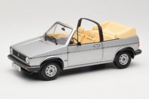 Volkswagen Golf Mk1 Cabriolet Prateado Sun Star 1:18 VW004 Metal