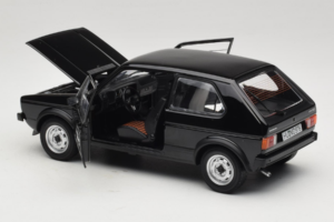 Volkswagen Golf Mk1 GTI Preto Norev 1:18 188487 Metal - imagem 5 de 8