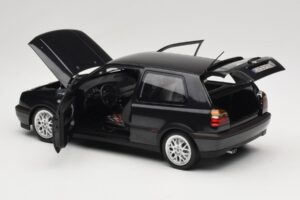 Volkswagen Golf Mk3 GTI Black Metallic Norev 1:18 188415 Metal - imagem 5 de 8