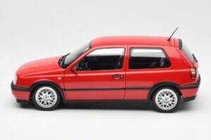 Volkswagen Golf Mk3 GTI Flash Red Norev 1:18 188418 Metal - imagem 4 de 8