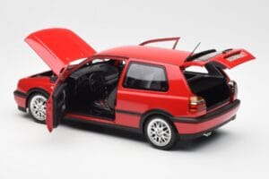 Volkswagen Golf Mk3 GTI Flash Red Norev 1:18 188418 Metal - imagem 5 de 8