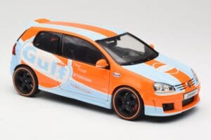 Volkswagen Golf Mk5 Zender Gulf Norev 1:18 188454 Metal - imagem 6 de 8