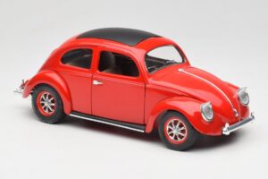 Volkswagen Carocha Vermelho Solido 1:18 8306 Metal - imagem 6 de 8