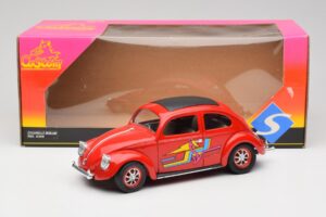 Volkswagen Carocha Vermelho Solido 1:18 8306 Metal - imagem 8 de 8