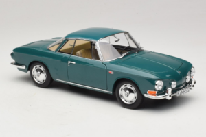 Volkswagen Karmann Ghia 1500 Verde Norev 1:18 188648 Metal - imagem 6 de 8