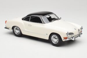 Volkswagen Karmann Ghia Creme Preto Minichamps 1:18 155054021 Metal - imagem 4 de 6