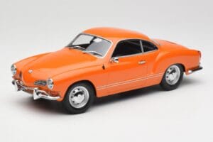 Volkswagen Karmann Ghia Laranja Minichamps 1:18 155054020 Metal
