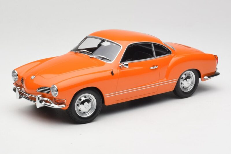 Volkswagen Karmann Ghia Laranja Minichamps 1:18 155054020 Metal
