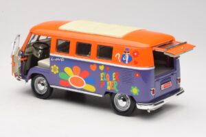 Volkswagen Microbus T1 Flower Power Road Signature 1:18 92329 Metal - imagem 5 de 8