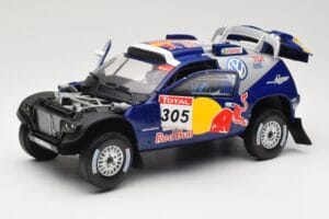 Volkswagen Race Touareg #305 Volkswagen Motorsport M. Miller / R. Pitchford Dakar Rally 2009 Norev 1:18 188466 Metal - imagem 2 de 7