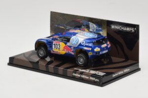 Volkswagen Race Touareg #103 B. Saby / R. Perin Winner Rally Por Las Pampas 2005 Minichamps 1:43 436055303 Metal - imagem 3 de 4