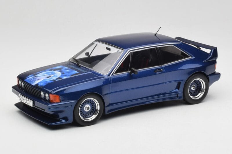 Volkswagen Rieger Scirocco Mk1 GTO Azul MCG 1:18 MCG18448 Metal