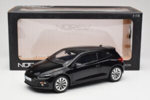 Volkswagen Scirocco Mk3 Preto Norev 1:18 188471 Metal - imagem 8 de 8
