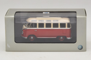Volkswagen T1 Vermelho Bege Minichamps 1:43 231099300Y3D Metal - imagem 4 de 4