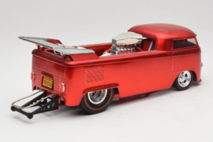 Volkswagen T1 Camionete Vermelho Hot Wheels 1:18 J2895 Metal - imagem 3 de 8