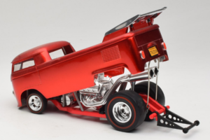 Volkswagen T1 Camionete Vermelho Hot Wheels 1:18 J2895 Metal - imagem 5 de 8