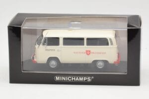 Volkswagen T2 Ambulance Malteser Hilfsdienst Minichamps 1:43 400053092 Metal - imagem 4 de 4